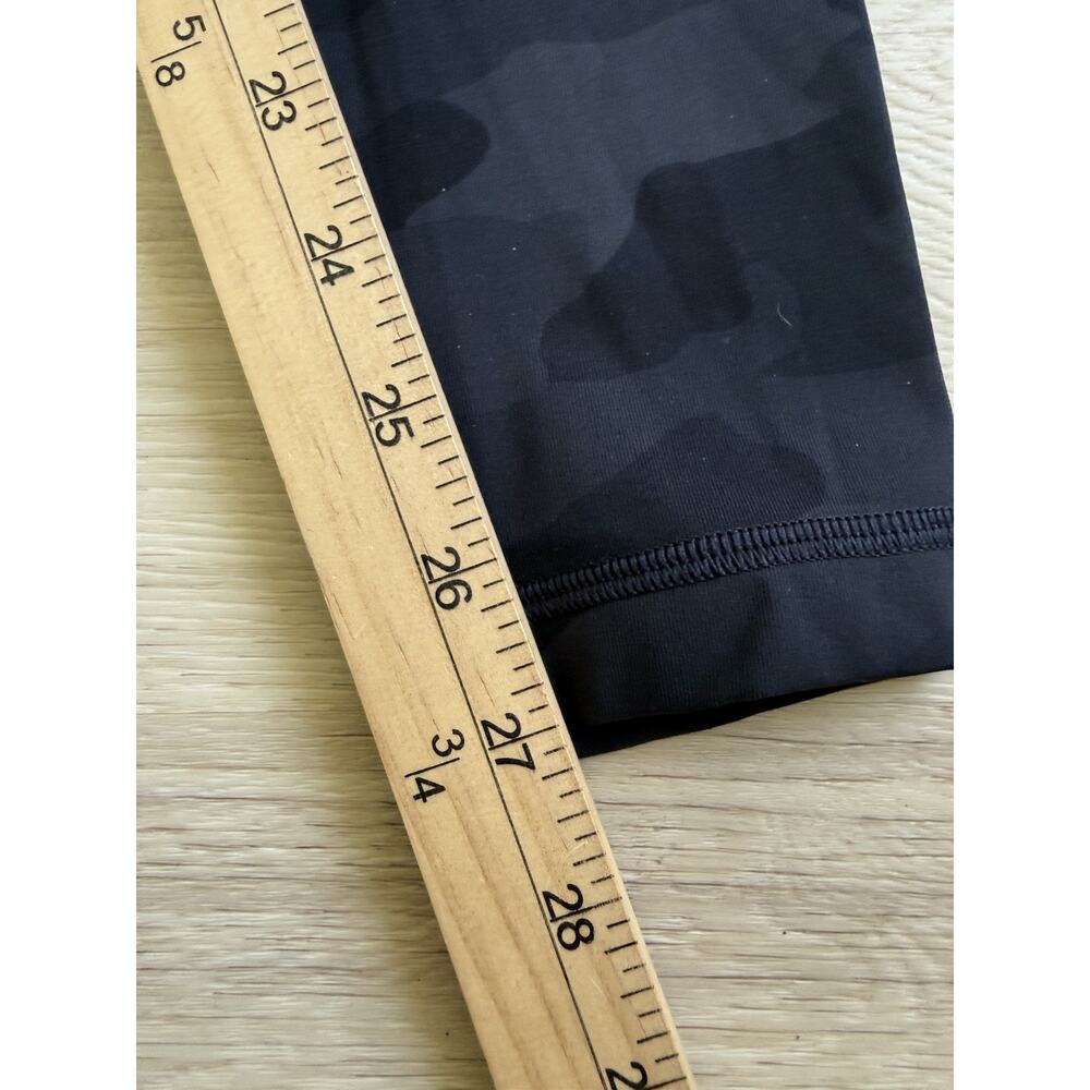 Lululemon Wunder Under High Rise Tight 28” Camo Deep Coal Multi Women’s Size 4 - Picture 7 of 7
